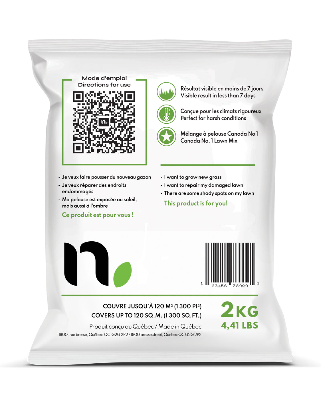 All Purpose Grass Seed - 2kg