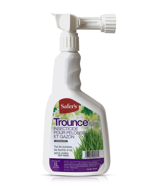 Insecticide concentré pour pelouse et gazon Trounce par Safer's, 1 L