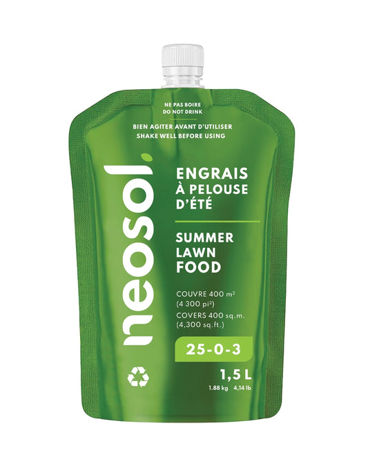 Engrais à pelouse d'été liquide 25-0-3 - 1.5L