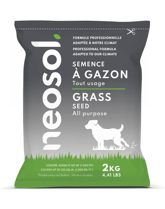 Semence à gazon tout usage - 2kg